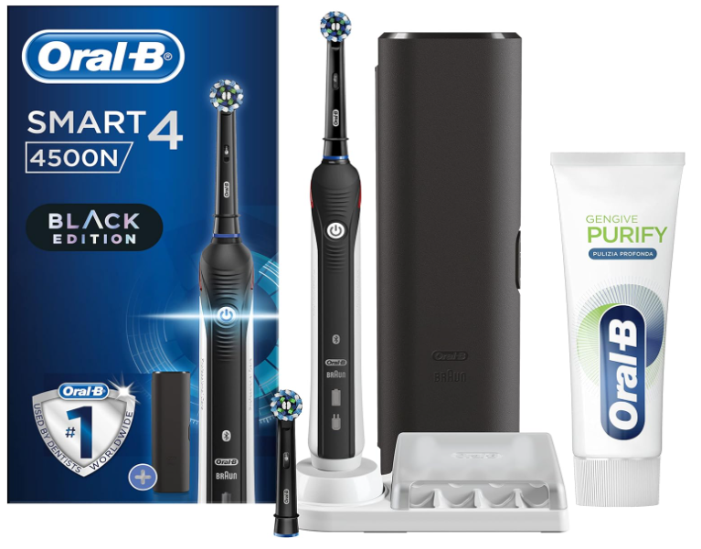 Oral-B Cepillo de dientes eléctrico recargable Smart 4 4500