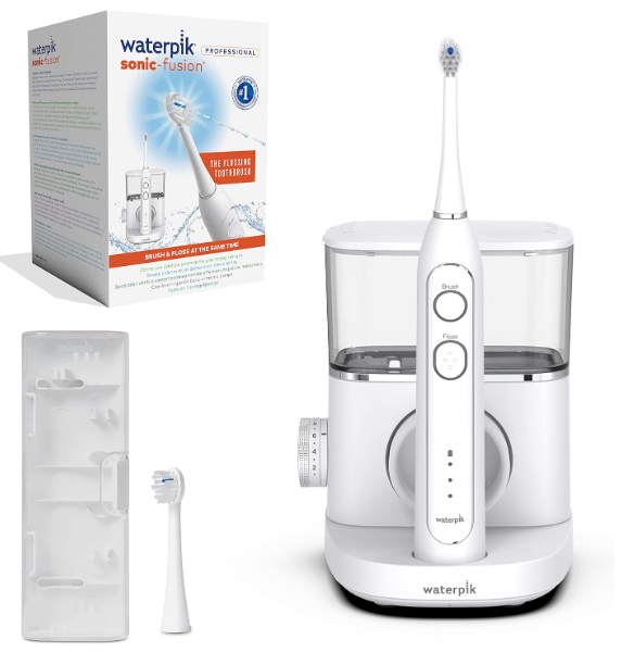 Waterpik SF-02 - Cepillo de Dientes e Irrigador dental 2 en 1