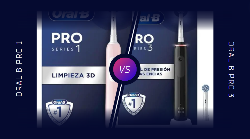 Oral-B Pro 1 vs Pro 3