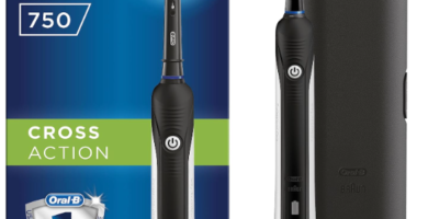 Oral-B Braun Pro 1 750 Black Cross Action