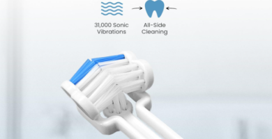 Triple Bristle Cepillo de dientes eléctrico