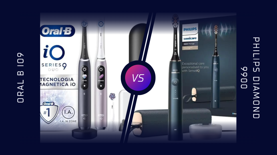 Oral-B iO 9 vs. Philips Sonicare 9900 Prestige