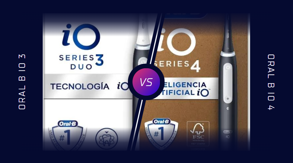 Oral B iO 4 vs 3