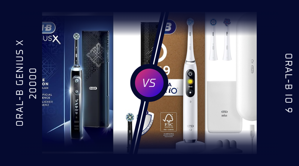 Oral-B Genius X 20000 vs iO 9