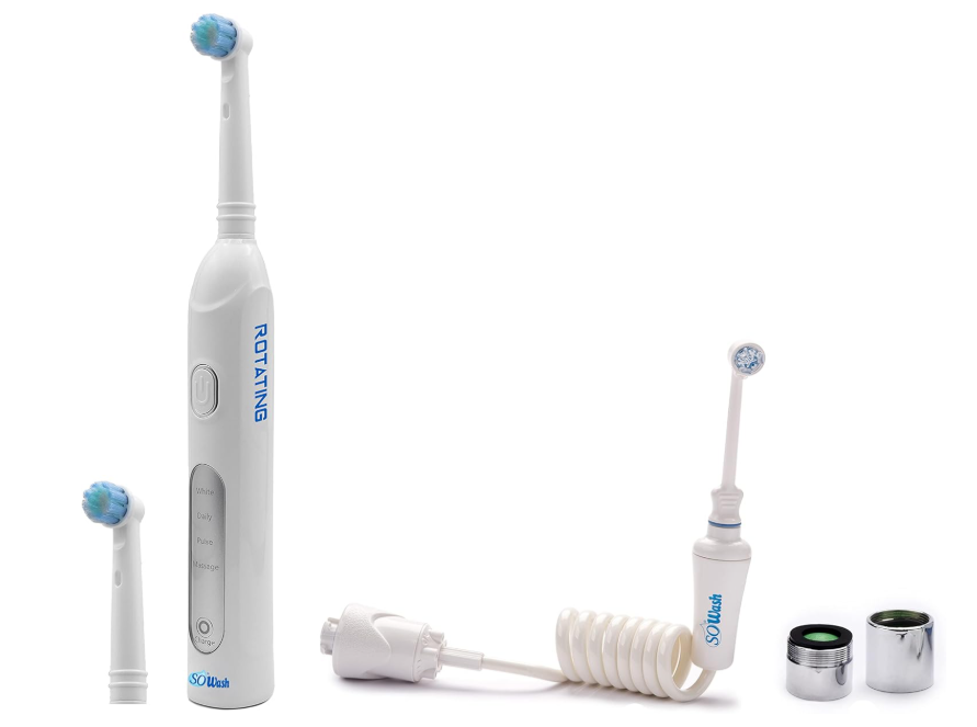 Cepillo de Dientes Eléctrico SoWash Rotating Combo