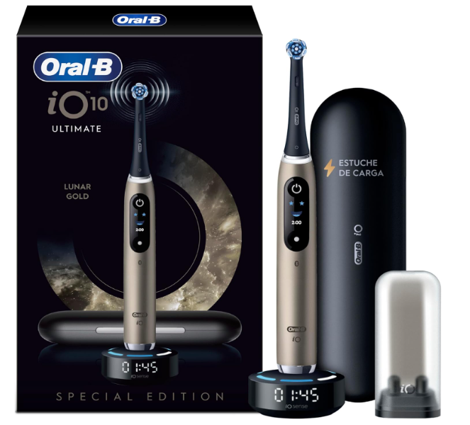 Oral-B iO10 Cepillo De Dientes Eléctrico Lunar Gold
